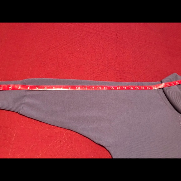 Alfred Dunner Lavender Cow Neck Beaded Sweater - Picture 4 of 8